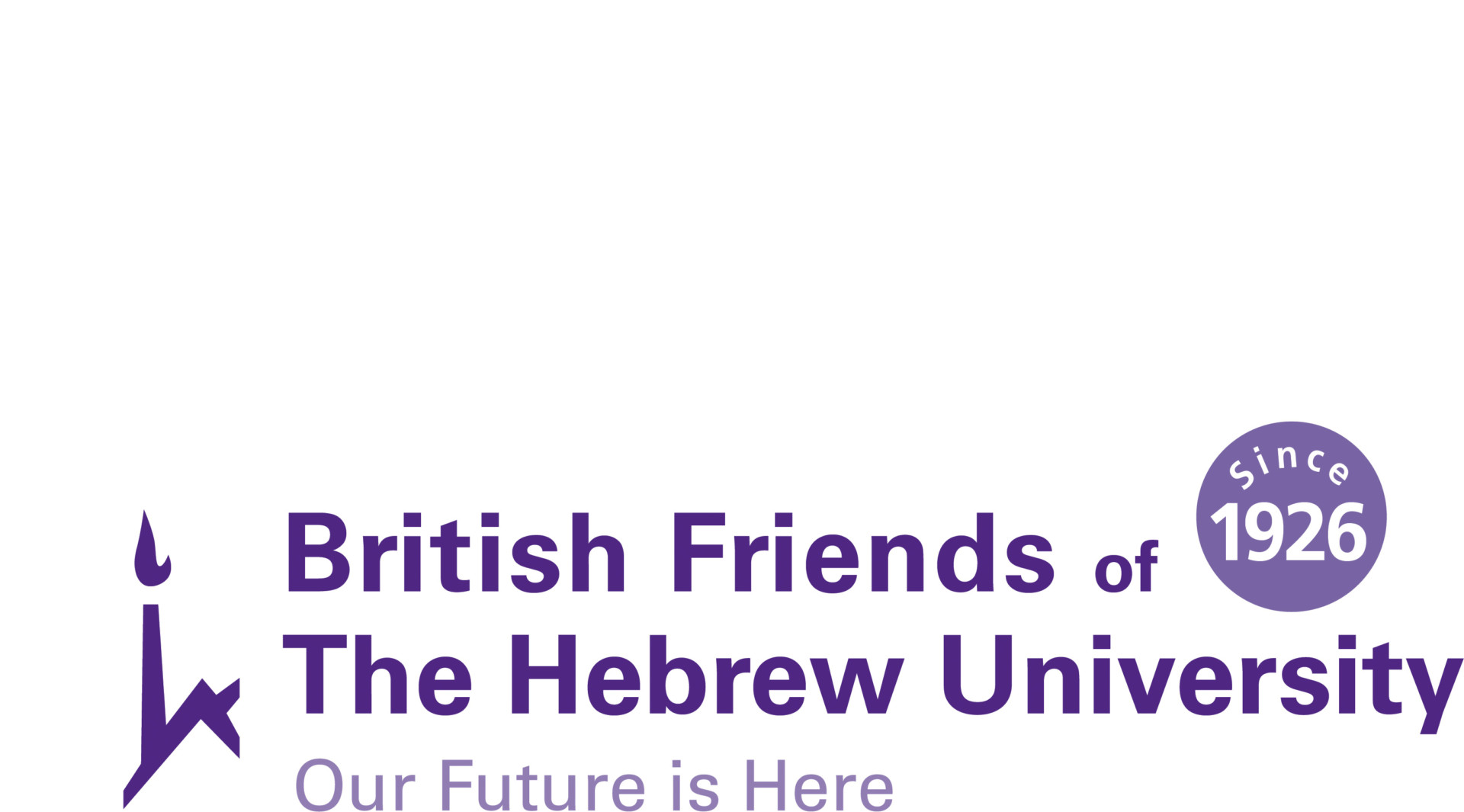 British Friends of the Hebrew University of Jerusalem logo